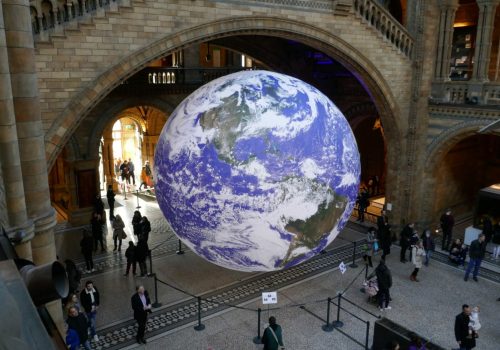 Gaia at Natural History Museum, London 2018 photo by luke jerram